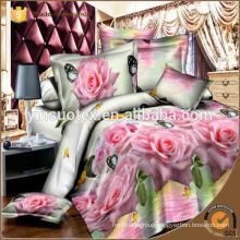 Royal luxury bedding set PVC zipper bag packing